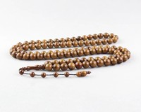 Bracelets de prière islamiques personnalisés en bois Kuka, 10 mm, 99 perles, Misbaha musulmane, Tesbih, bijoux du Ramadan, fabriqués en Chine