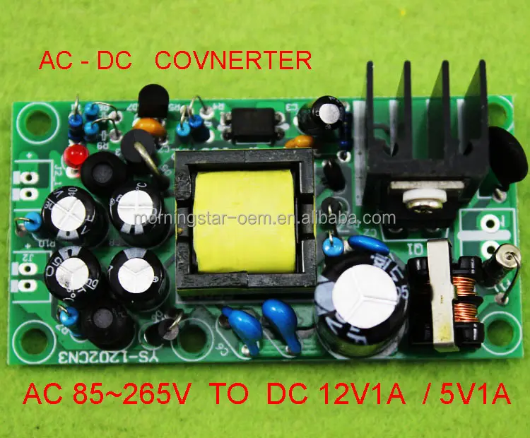Ac/dc modulo di alimentazione circuito buck converter 120v 110v 220v 230v 240v ac per 12v 5v dc step-down regolatore di tensione