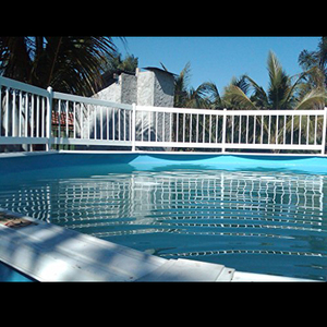 Fentech-VALLA de PVC para piscina, resistente a los rayos UV, color blanco - Product Image 3