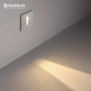 Luces de paso Led 3W luz del pie redondo de la escalera de la pared Led2 <span class=keywords><strong>techo</strong></span> delgada Stephanging 10Mm X10 accesorio de iluminación cuadrado para escaleras de casa - Product Image 3