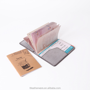 Custom Cow Leather Card Case Passport Holder - Product Image 4