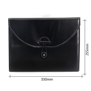 Documento di grande Capacità di Cuoio del Sacchetto di Cartella di <span class=keywords><strong>File</strong></span> di Espansione 24 Tasche - Product Image 2