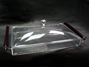 New Products <b>Black</b> Metal Wire Serving Snack <b>Tray</b> - Product Image 5
