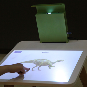 Projecteur interactif LED 1080P 2019, écran tactile de table de 21 pouces, 10 points, projecteur numérique DLP, source de lumière LED, 2 ans - Product Image 3