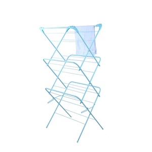 3 Lớp Đa Chức Năng Giá Rẻ Trong Nhà Và Ngoài Trời Sử Dụng Gấp Quần Áo Airer Vải Máy Sấy May Khăn Khô Giá 14M 21M - Product Image 3