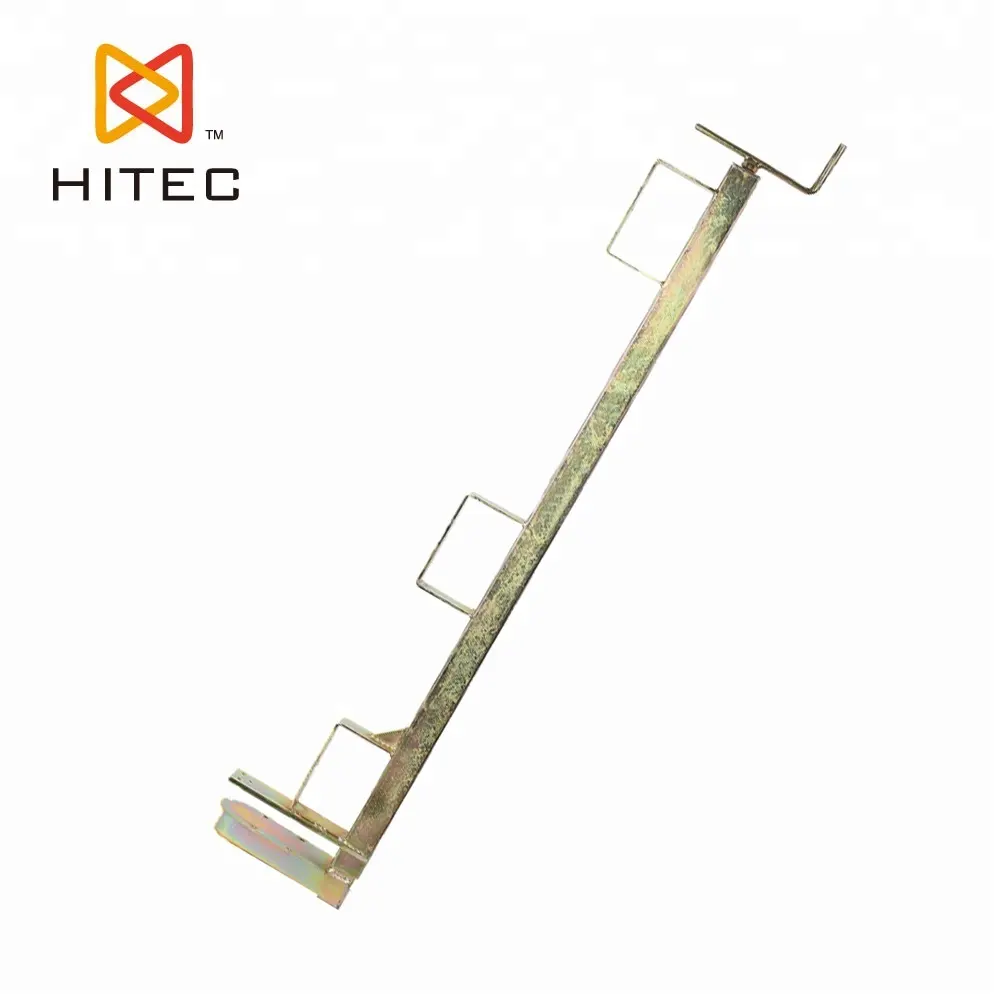 Scaffolding adjustable guard rail