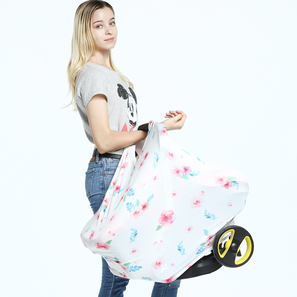 Изготовленный На Заказ спандекс, полиэстер, трикотаж, муслин детское автокресло навес пончо протектор Infinity защитные покрытия шарф для грудного вскармливания