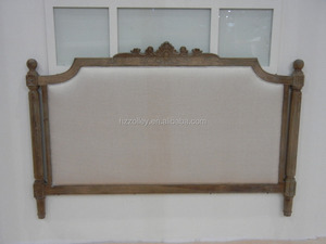 Cabecero tapizado de tela, cubierta de tela de lino, juego de dormitorio - Product Image 4