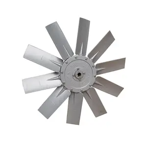 Lâmina ajustável do ventilador axial da liga de alumínio com 10 "-5