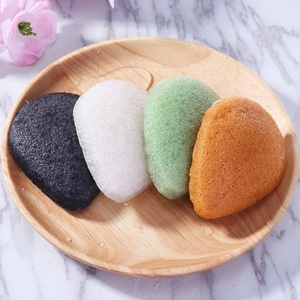 Factory Wholesale Natural Water Drop Shape Facial Cleaning <strong>Sponge</strong> Deep Cleaning <strong>Face</strong> <strong>Exfoliating</strong> Konjac <strong>Sponges</strong> - Product Image 1