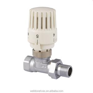 Radiador y accesorios Válvula de zona esquina válvulas termostáticas con mango blanco - Product Image 3