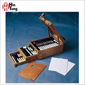 Professional <strong>Art</strong> Supplies 96pcs Wooden Box <strong>Easel</strong> <strong>Art</strong> Set for Sketching and Drawing in Wooden Box - Product Image 3