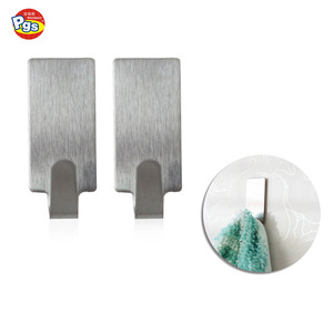 Vente en gros Mini crochet carré pour clé en métal Crochet <span class=keywords><strong>mural</strong></span> en acier avec adhésif Caractéristiques multifonctions solides et collantes - Product Image 4