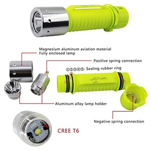 Đèn Pin 50M T6 5 Chế Độ Đèn Pin Lặn IP68 Lặn Chuyên Nghiệp Chống Nước 1000 Lumen Đèn Pin Lặn <span class=keywords><strong>LED</strong></span> Dưới Nước Cho Trường Hợp Khẩn Cấp - Product Image 4