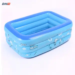 Пластиковый комнатный надувной детский бассейн спа