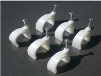 Colliers de serrage de câble en plastique, pinces de câble en Nylon Type R, pièces