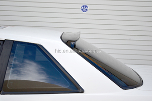 HIC Visière de Toit Arrière Fenêtre Visière becquet de toit voiture accessoires pour Silvia/S13/200SX /240SX coupé 2 portes 89-94 - Product Image 2