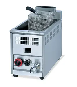 Hot sale commercial restaurant used gas deep fryer oil filter machine