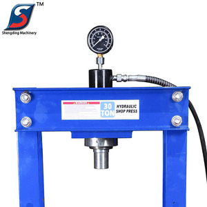 Taller bomba <span class=keywords><strong>doble</strong></span> rodamiento coche 30 toneladas prensa hidráulica - Product Image 2