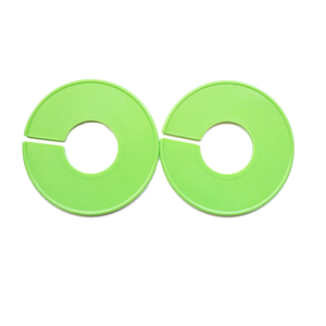 Estante de ropa de plástico en blanco, divisores de tamaño de anillo para tubo de estante cuadrado redondo para armario, tienda de ropa, Impresión de logotipo personalizado - Product Image 3