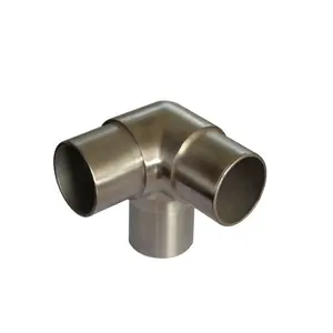 SS Reling Buis Elleboog Connector Rvs Leuning Verbinding Fittings