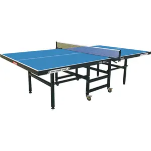 E-mail Mij Krijgen 3% Korting! Factory Hot Koop Beste Prijs Indoor Beweegbare Dubbele Vouwen Pingpong Tafeltennis Tafels China