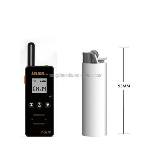 FRS GMRS M2D 2W süper Mini iki yönlü telsiz UHF 400-520MHz Mini telsiz - Product Image 2