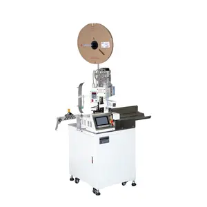 electric single wire automatic crimping machine automatic one head crimping machine full automatic crimping machine