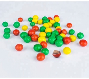 Colorido chocolate frijol bola <span class=keywords><strong>caramelos</strong></span> y dulces en estrella varita - Product Image 3
