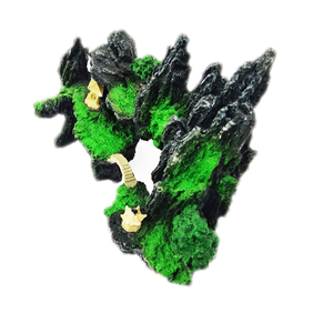 Vue Sur <span class=keywords><strong>la</strong></span> montagne 13.8 "H Aquarium Ornement Décoration-fish tank arbre Grotte Résine - Product Image 3