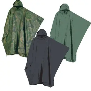 PVC barato promocional poncho impermeable para la bicicleta