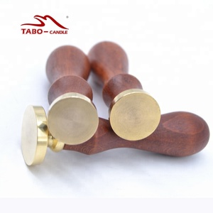 Sealing Wax Flash Stamp with Copper Head and <strong>Wooden</strong> Handle Wax <strong>Seal</strong> Blank - Product Image 5