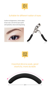 2023 Wholesales Popular Classic Black Color <strong>Eyebrow</strong> Extension Eyelash <strong>Curler</strong> - Product Image 4