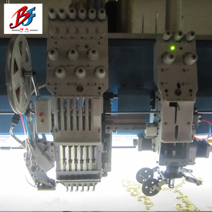 Flat + Cuộn + Thiết Bị Sequin 4 Đầu 6 Needles Hỗn Hợp Máy Thêu Tajima - Product Image 1