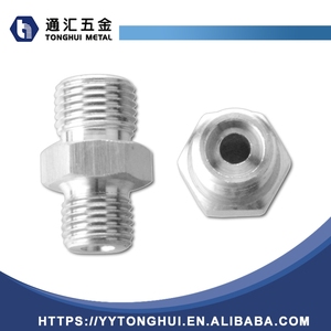 Acero inoxidable instalación <span class=keywords><strong>de</strong></span> tuberías <span class=keywords><strong>de</strong></span> <span class=keywords><strong>gas</strong></span> conector pezón pezón hexagonal largo - Product Image 2