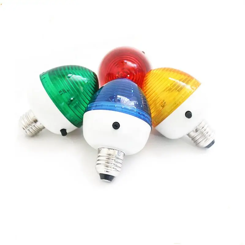 Lampe led de Type U à vitesse de Flash ajustable, base au xénon e27, stroboscope des œufs, ampoule brillante
