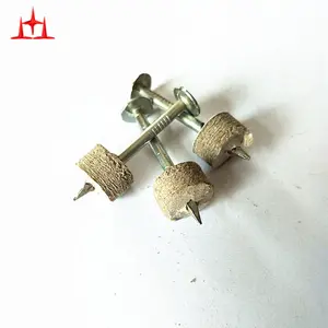 Electro Galvanised Furring Nail with wad 5000 pcs good quality per carton real factory