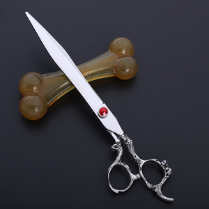 Vendita calda drago maniglia di alta qualità migliore 440C acciaio inox speciale lama e dei denti <span class=keywords><strong>Pet</strong></span> <span class=keywords><strong>care</strong></span> grooming forbici cesoie per il cane MST-P202 - Product Image 3