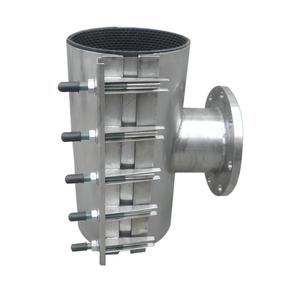 <strong>Ductile</strong> <strong>iron</strong> water <strong>pipe</strong> <strong>repair</strong> <strong>clamps</strong> stainless steel VORTEX single band double band casting - Product Image 5