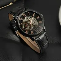 2022 forsining relógio mecânico saat homem relógio de hora homens personalizado marca de luxo automático