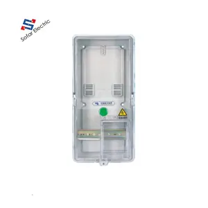 7 Years ODM OEM Service Polycarbonate Electricity Meter Boxes for single phase meters