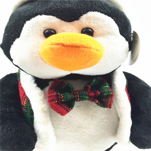 Âm nhạc & nhảy múa đi bộ & hát đồ chơi sang trọng chim cánh cụt Điện thú nhồi bông cho trẻ em Xmas Quà Tặng - Product Image 4