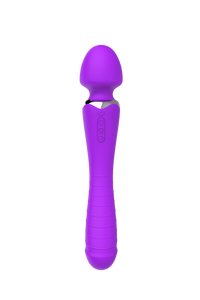 P1 Doppelkopf selbst beheizte Vibration Dildo Penis G-Punkt Stimulation <span class=keywords><strong>Masturbation</strong></span> Zauberstab SexToy für Frau - Product Image 4