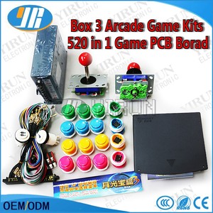 2016 vente Chaude jamma arcade <span class=keywords><strong>jeu</strong></span> 520 en 1 kit arcade <span class=keywords><strong>jeu</strong></span> boîte <span class=keywords><strong>3</strong></span> kit - Product Image 2