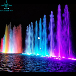Extra grande al aire libre cambio de color de la fuente musical proyecto en el Perú programable bailando fuente de agua - Product Image 2