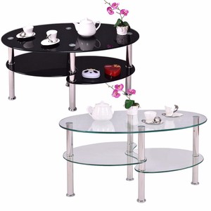 Small Coffee Tea <strong>Centre</strong> <strong>Table</strong> Popular Living Room Tempered Glass Outdoor Modern Led Light Glass Coffee <strong>Table</strong> for 10-20 Days - Product Image 3
