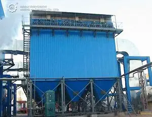 Yüksek performanslı torba toz toplayıcı makinesi çimento kireç fabrikası