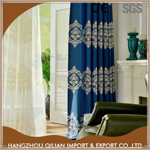 <span class=keywords><strong>Lin</strong></span> en <span class=keywords><strong>coton</strong></span> broderie rideaux chambre - Product Image 1
