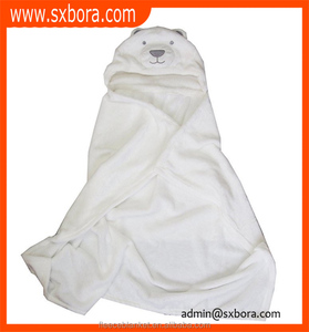 Ultra suave para bebés recién nacidos, canguro y <span class=keywords><strong>el</strong></span> oso, de Punto en relieve Manta con Ribete de Satén - Product Image 1