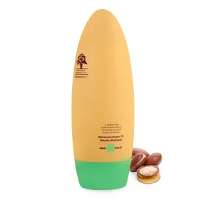 Shampoo essencial de argan com queratina marroquina, shampoo para tratamento de ondas e cabelos